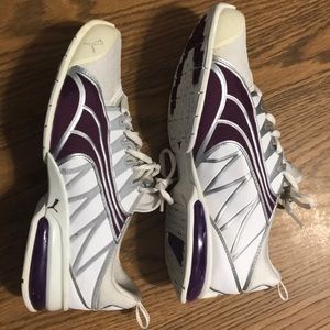 Puma Purple/White Sneakers